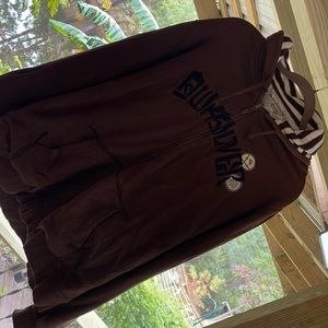 Quicksilver brown thick winter jacket